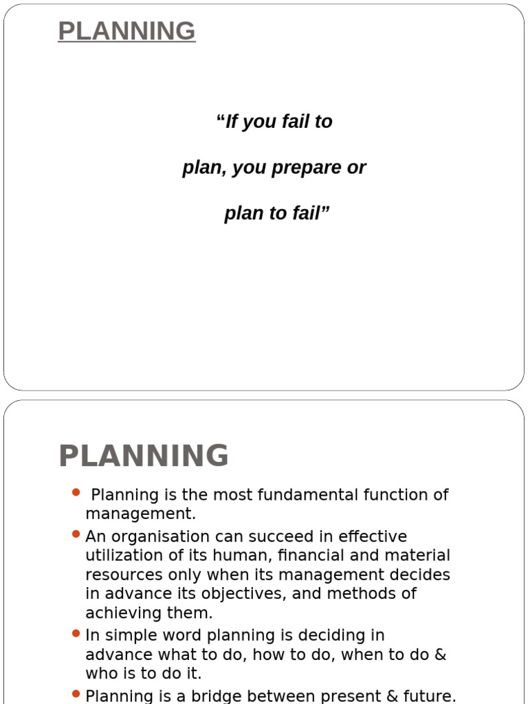 Effective Management Planning Guide | PDF | Organizational Structure ...