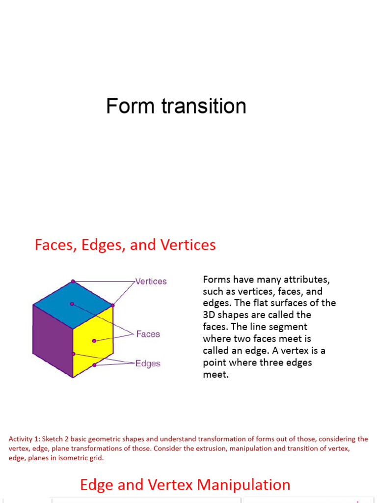 Understanding 3D Form Transformations | PDF