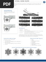 Steel Wire Rope Specifications Guide | PDF