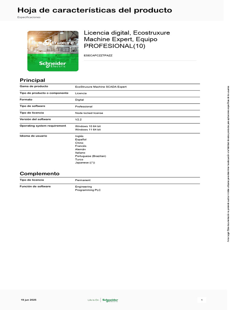 Schneider Electric - EcoStruxure-Machine-Expert-SoMachine ...