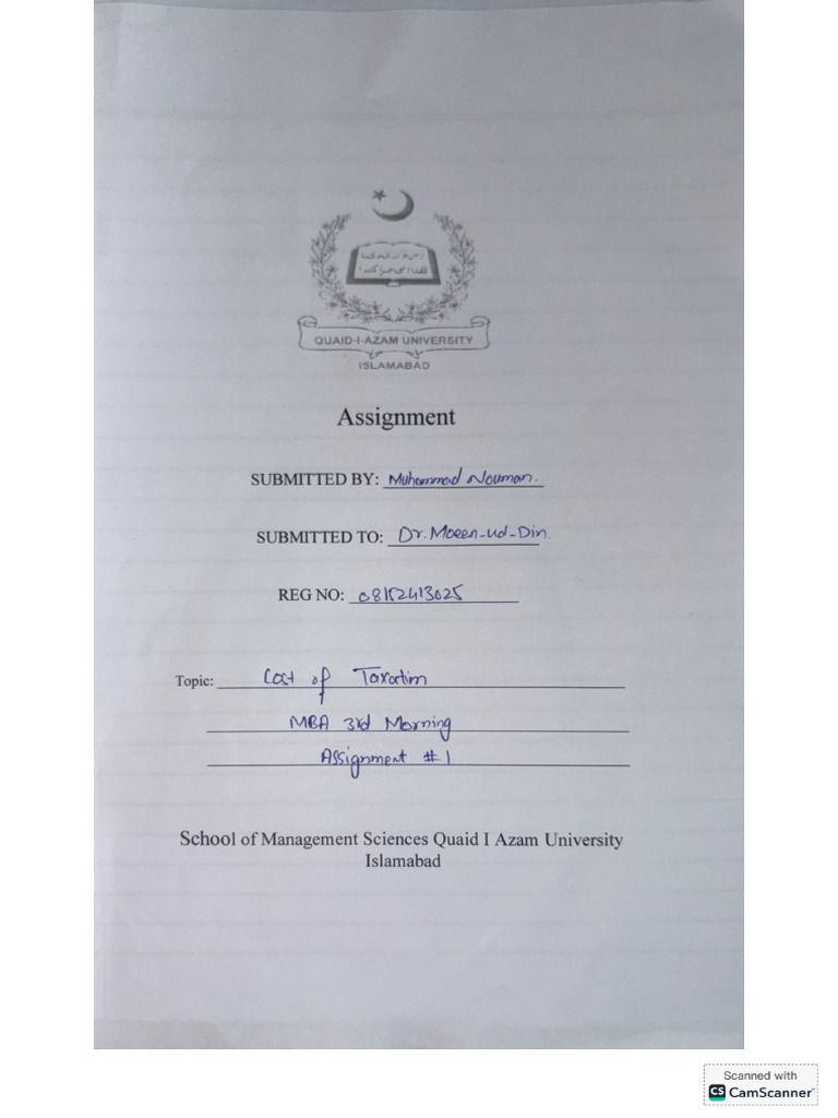 Nouman Assignment | PDF