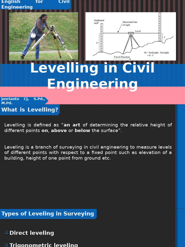 Types and Applications of Leveling in Civil Engineering | PDF ...