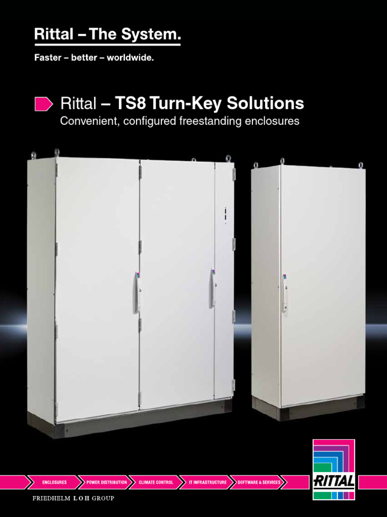 Rittal TS 8 Turn-Key Solutions 5 3077 | PDF