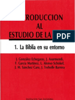 Gonzalez Echegray, j - La Biblia en Su Entorno