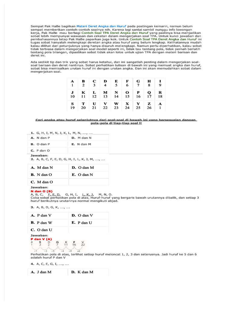 PDF Contoh Soal Tpa Undip Compress | PDF