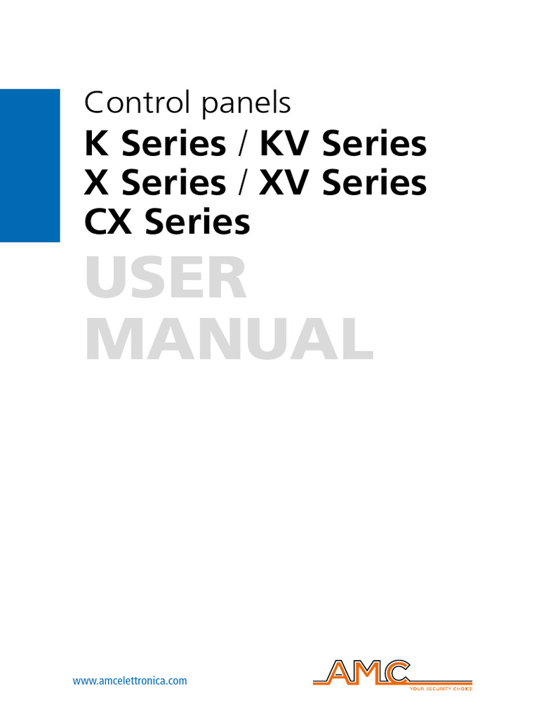 K-KV & X-XV Series User Manual | PDF | Menu (Computing) | Icon (Computing)