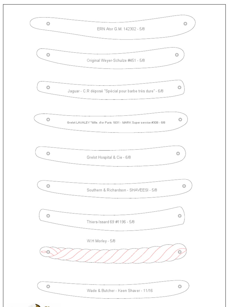 Straight Razor Scales | PDF