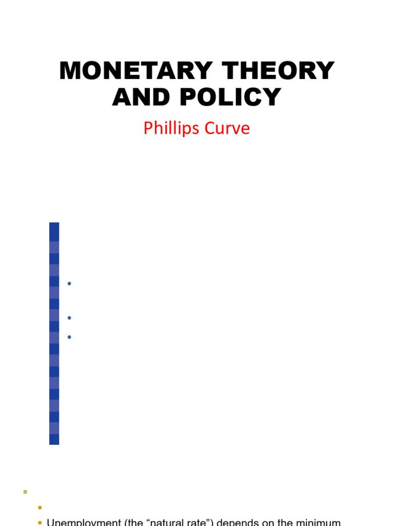 Understanding the Phillips Curve Dynamics | PDF | Phillips Curve ...