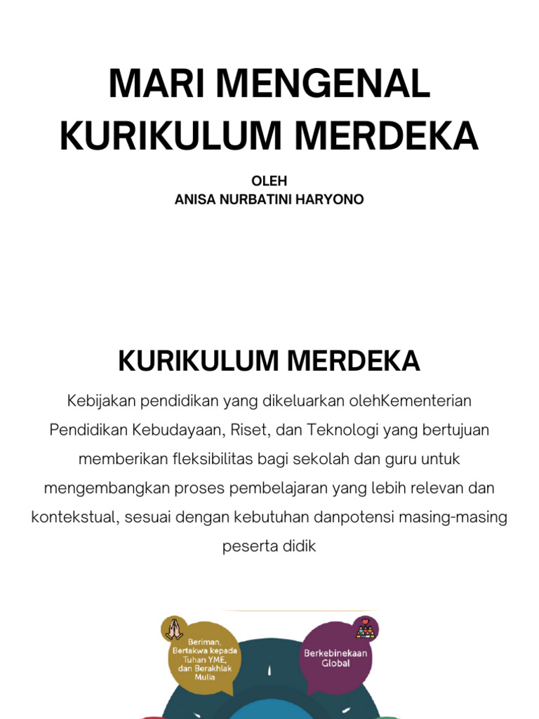 Memahami Kurikulum Merdeka 2023 | PDF