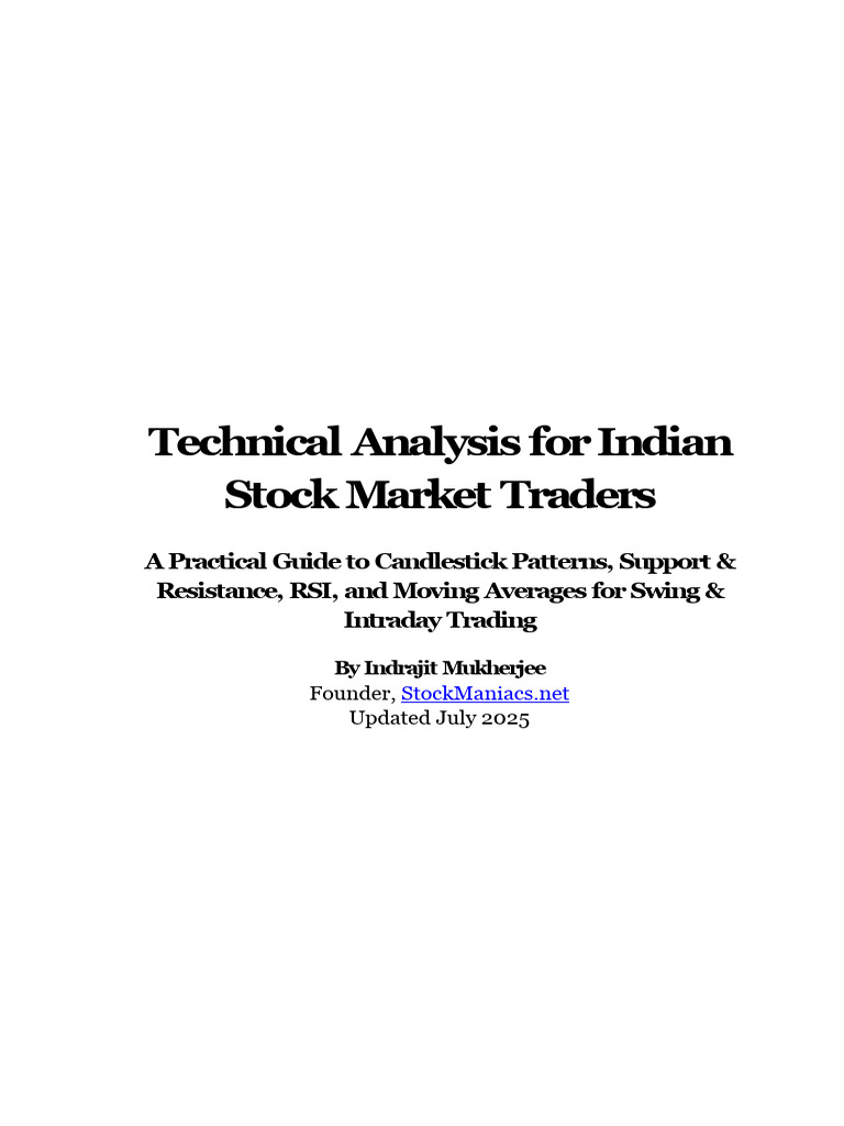 Technical Analysis for Indian Traders | PDF | Technical Analysis ...