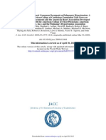 JACC 2009 PAH Expert Consensus Document