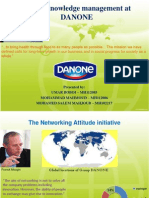 Global Knowledge Management at Danone