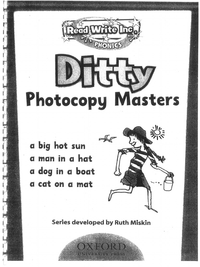 Ditty Photocopy Masters 1-50 | PDF