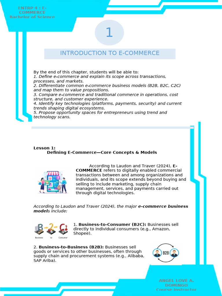 E-Commerce Fundamentals and Strategies | PDF | Invoice | E Commerce