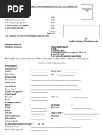 New Water Connection Application Form | PDF | Identity Document | Beverages