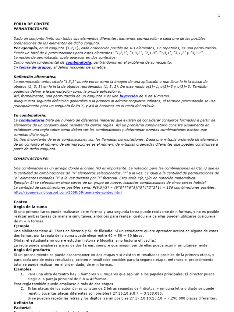 Teoria de conteo_teoria_online