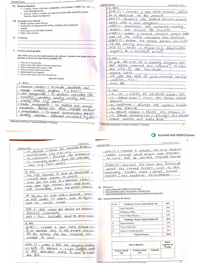 OSY Manual | PDF