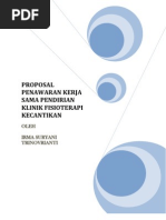 Download Proposal Klinik Fisioterapi Kecantikan by Tere Tajuddin Alyas SN93193007 doc pdf