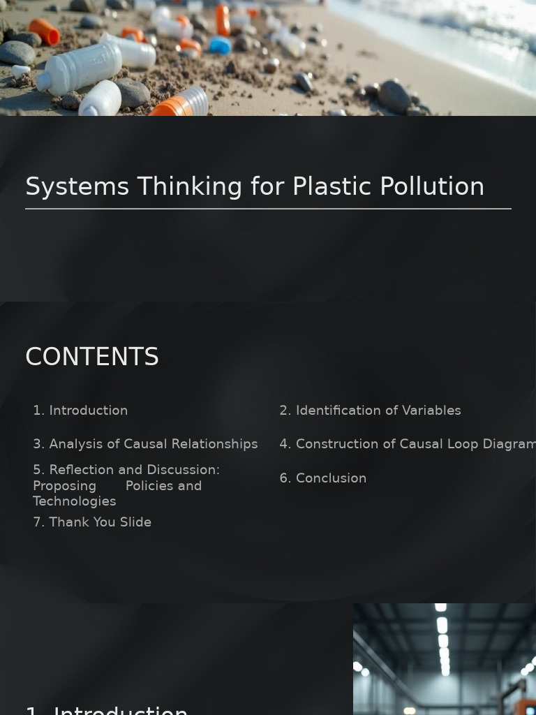 Systems Thinking for Plastic Solutions | PDF | Recycling | Plastic
