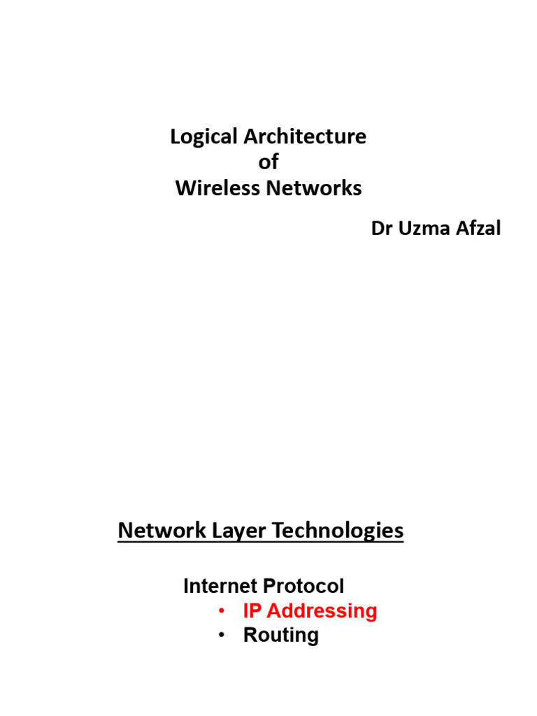 Understanding IP Addressing in Networks | PDF | Ip Address | Router ...