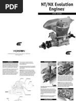 SAITO Twin-Cylinder Four-Stroke Manual | PDF | Carburetor | Throttle