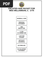 Character Statement Writing Guidelines | PDF | United States Air Force
