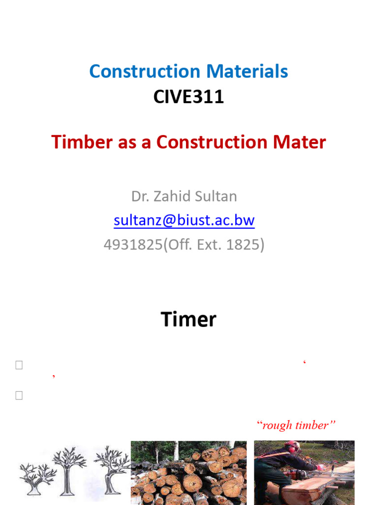 Timber Classification and Properties Guide | PDF | Lumber | Wood