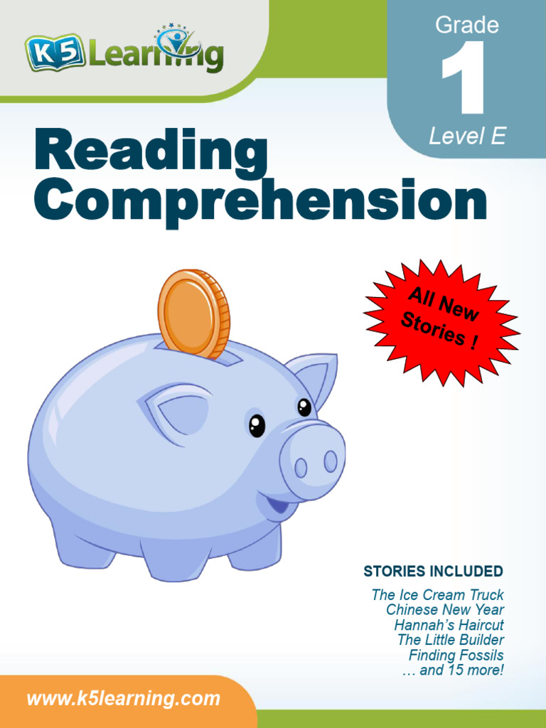 Grade 1 Level E Reading Workbook | PDF | Reading Comprehension