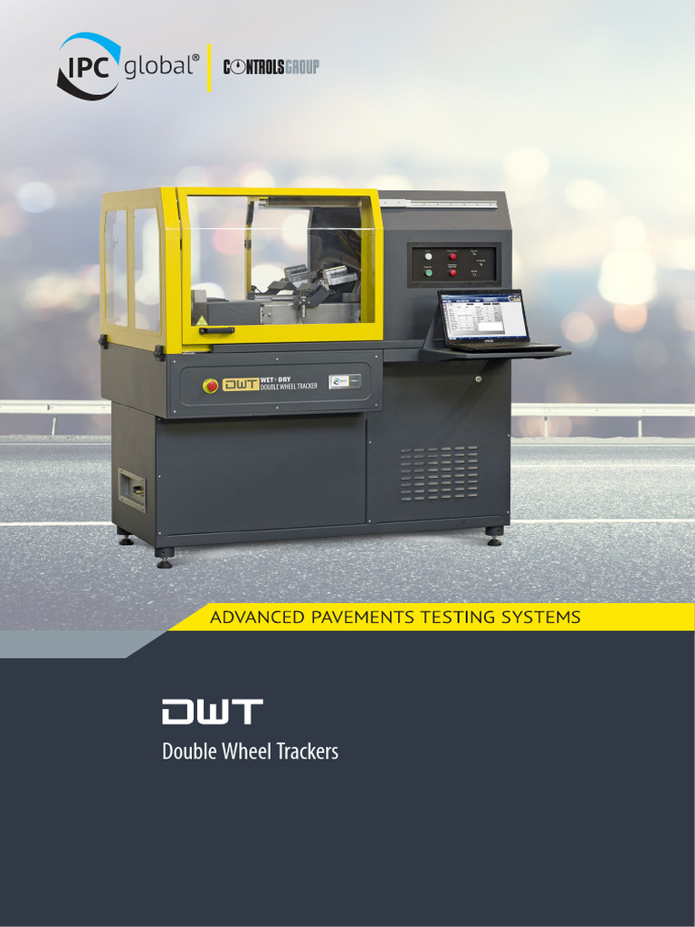 Double Wheel Trackers for Asphalt Testing | PDF | Temperature | Water