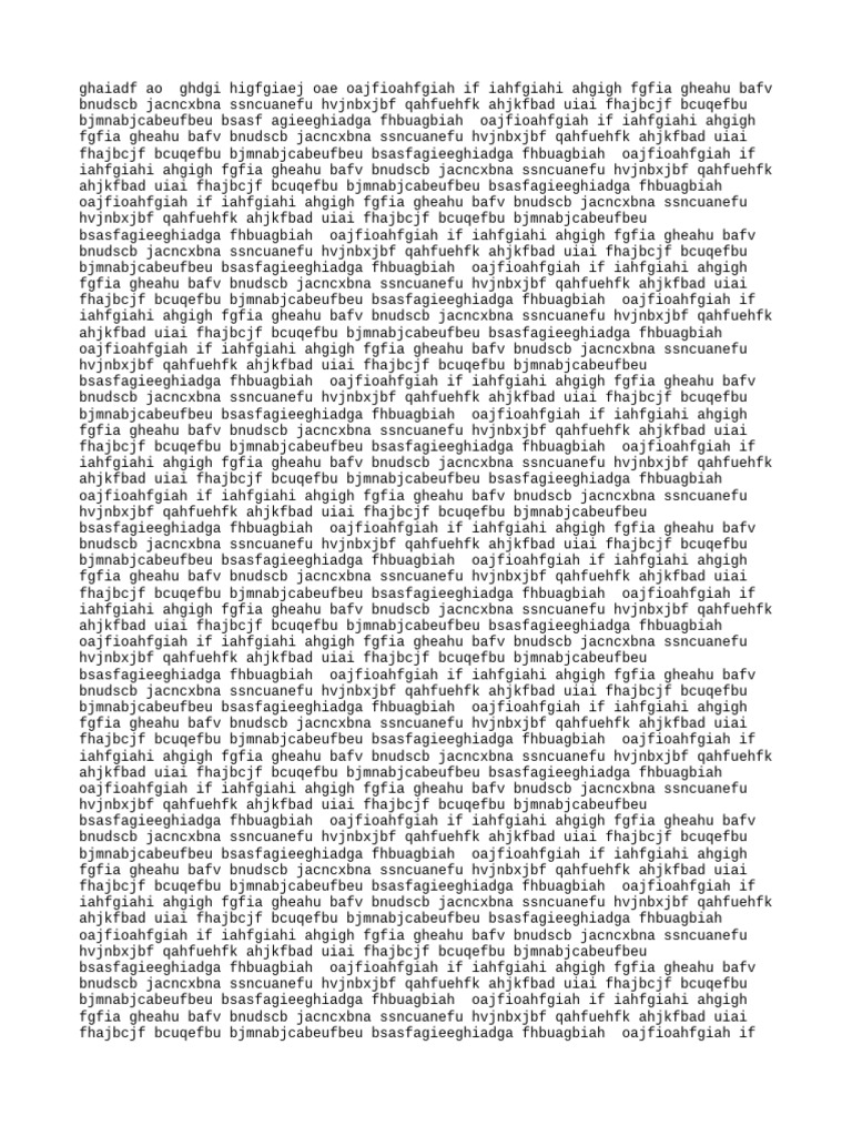 Unclear Document Content Analysis | PDF