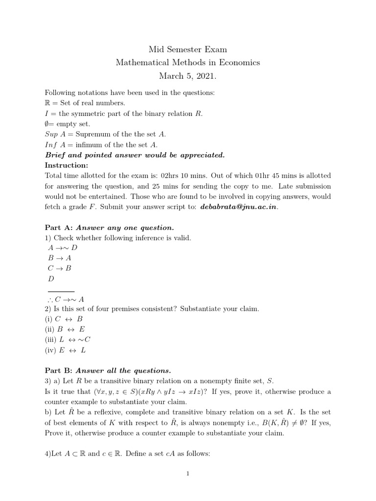 407 Midsem - 2021 | PDF
