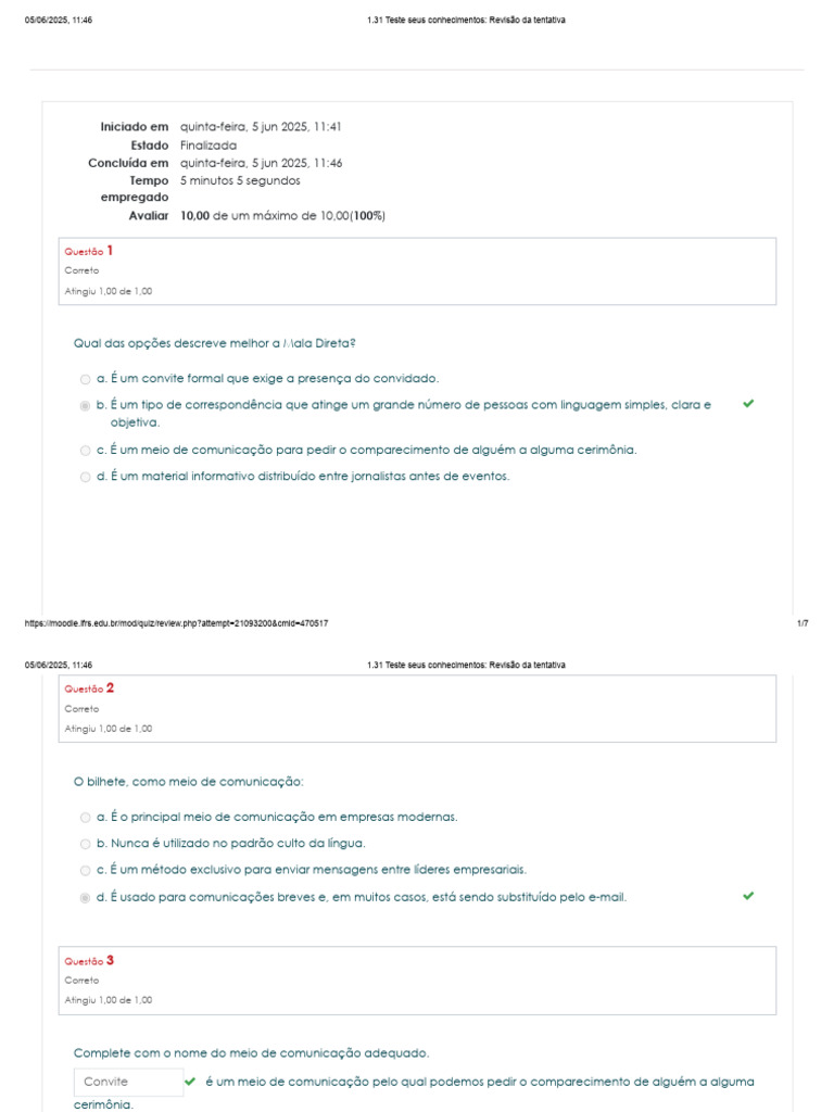 Comunicação e Convites Formais | PDF | Comunicação