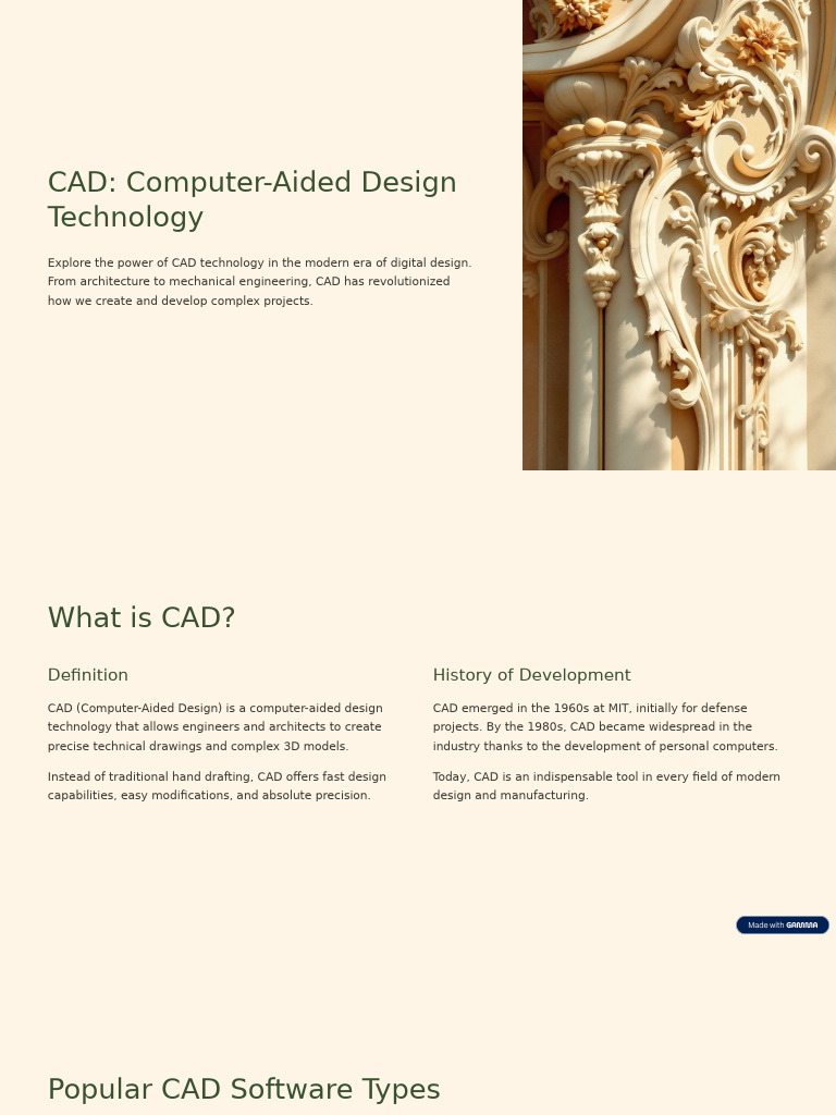 Understanding CAD Technology Benefits | PDF | Computer Aided Design ...