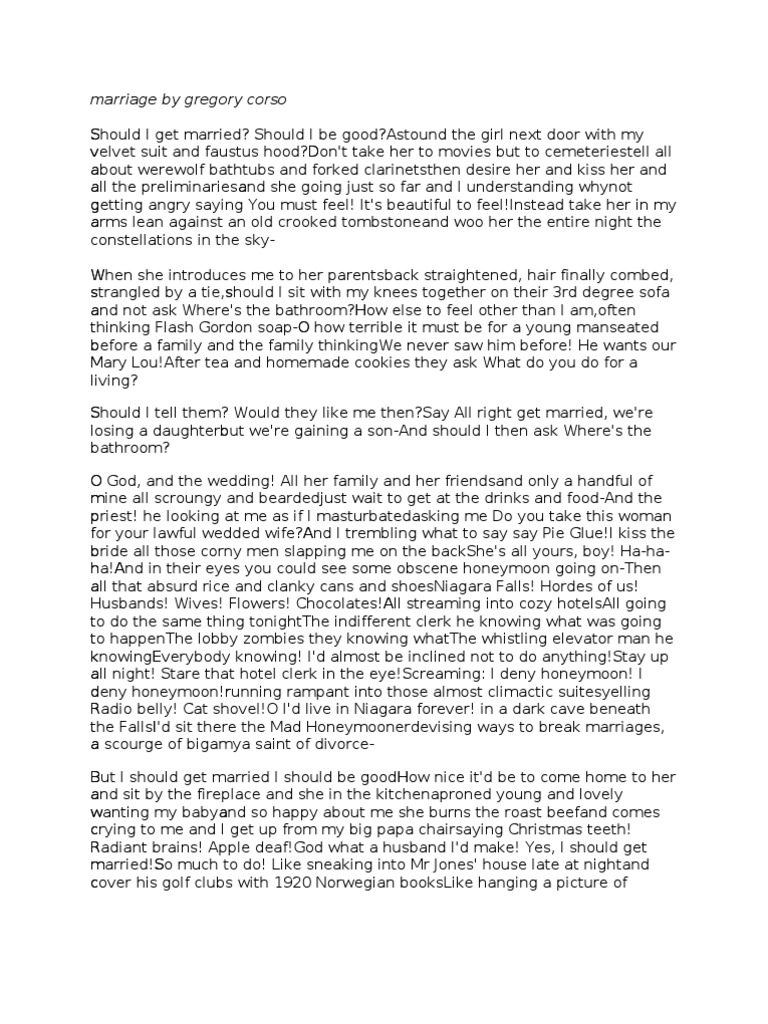 Marriage | PDF