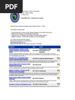 AFRICOM Related News Clips 11 May 2012