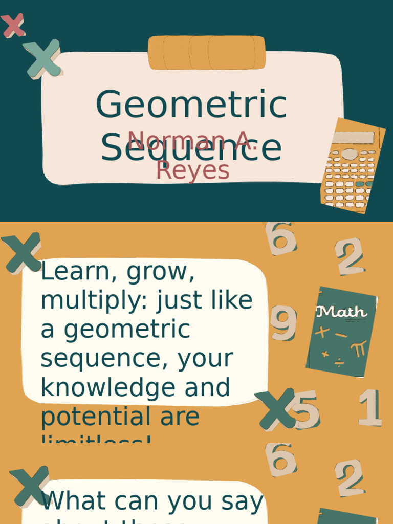 Understanding Geometric Sequences | PDF