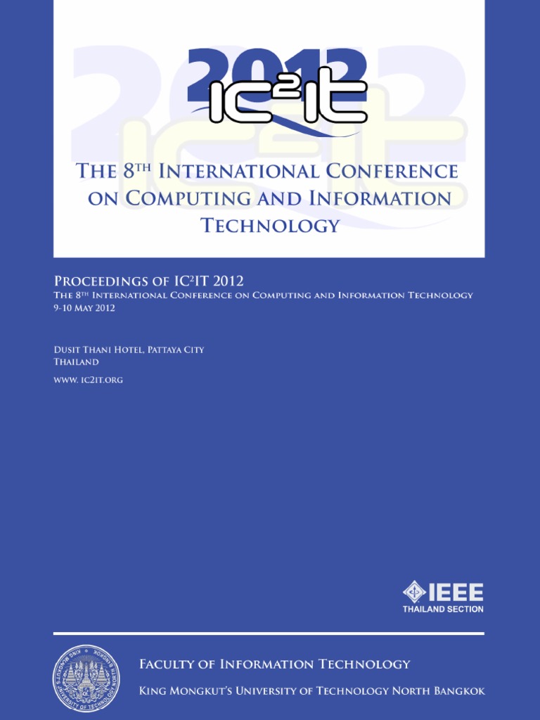 ミュージック CHEMISTRY 10th Anniversary Tour -neon- Proceedings of IC2IT2012 | PDF | Artificial Neural Network