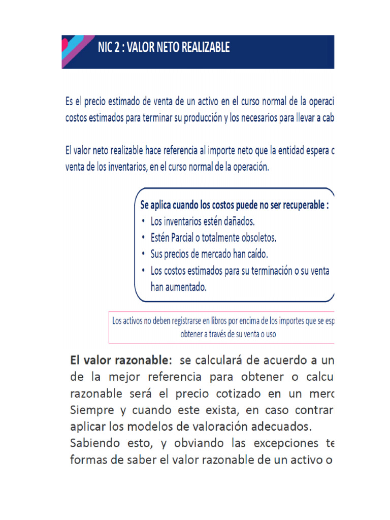 Semana 7 - Calculo Valor Neto Razonable y Ajuste | PDF | Economias ...