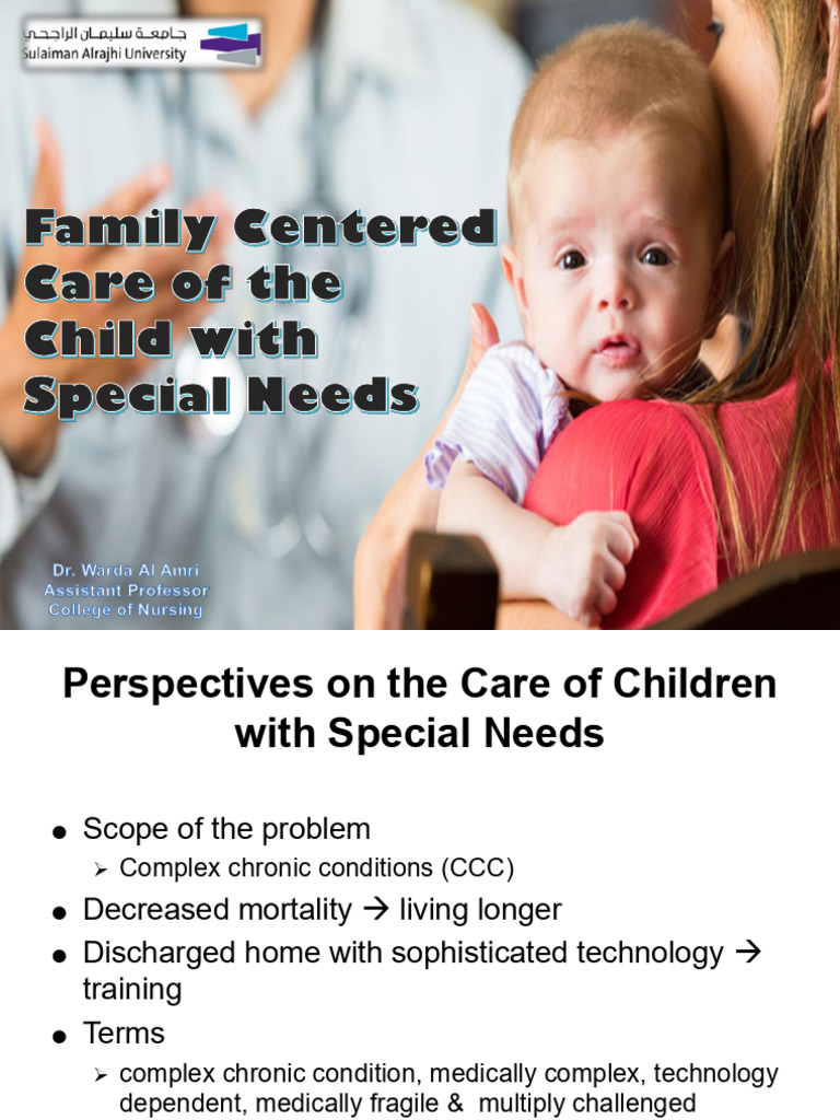 CS (7) Family-Centered Care of The Child With Special Needs | PDF ...