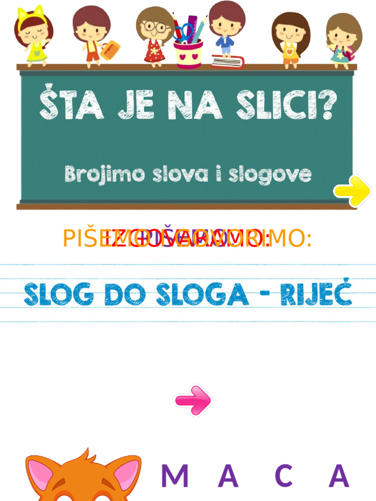 Glas Slovo Slog Rijec | PDF