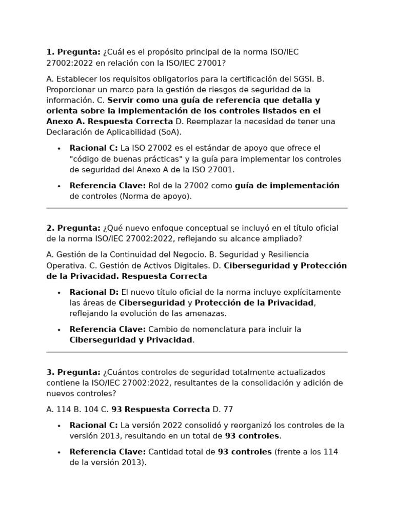 ISO/IEC 27002:2022 y sus Controles de Seguridad | PDF | La seguridad ...