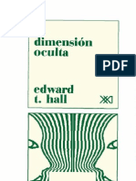 Edward Hall - La Dimension Oculta