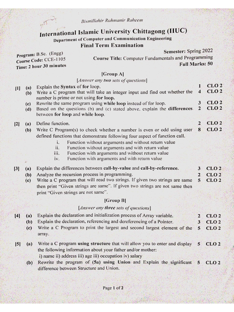 Cce 1105 | PDF