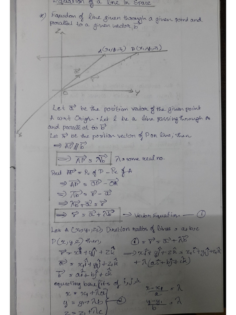 Maths 3D - 1 | PDF