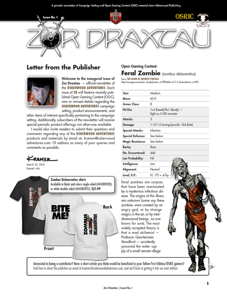 Feral Zombie Overview and Mechanics | PDF | License | Copyright