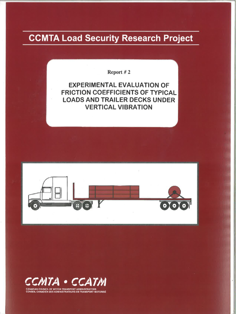 1997 CCMTA Load Securement Report 02 | PDF