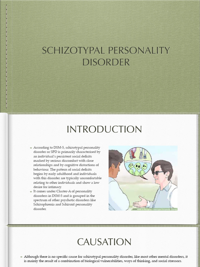 Schizotypal Personality Disorder | PDF | Mental Disorder | Personality ...
