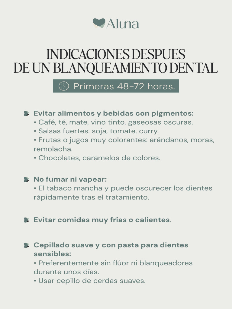 Folletos Aluna Blanqueamiento | PDF
