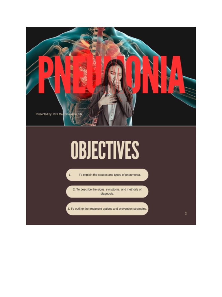 Pneumonia | PDF