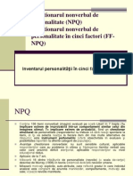 Chestionarul Nonverbal de Personal It Ate (NPQ), FF-NPQ